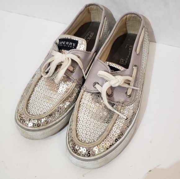 🦊FREE Sperry top sider boat shoes siover sequence - Picture 11 of 11